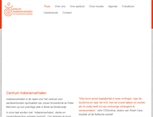 Tablet Screenshot of centrumindianenverhalen.nl